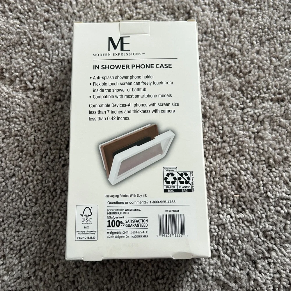 In Shower Waterproof Phone Holder